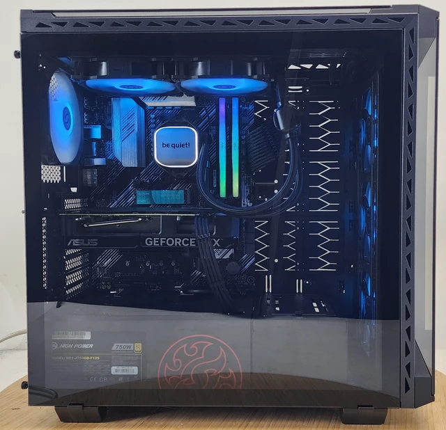 Alt view image 4 of 7 - Gaming PC Ryzen 7 5700X 16GB RAM 1TB SSD RTX 4060 Ti 16GB Windows 11 Computer