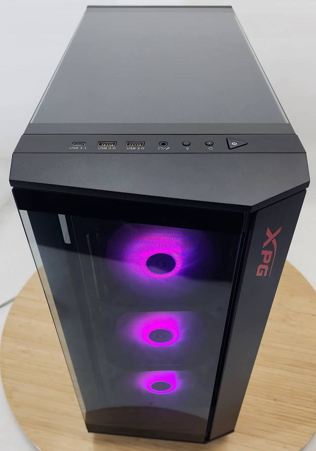 Alt view image 5 of 7 - Gaming PC Ryzen 7 5700X 16GB RAM 1TB SSD RTX 4060 Ti 16GB Windows 11 Computer