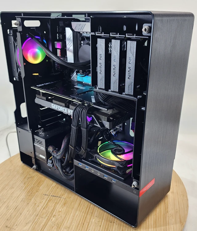 Alt view image 2 of 7 - Gaming PC Ryzen 7 5700G 16GB RAM 1TB SSD RTX 3070 8GB Windows 11 Computer