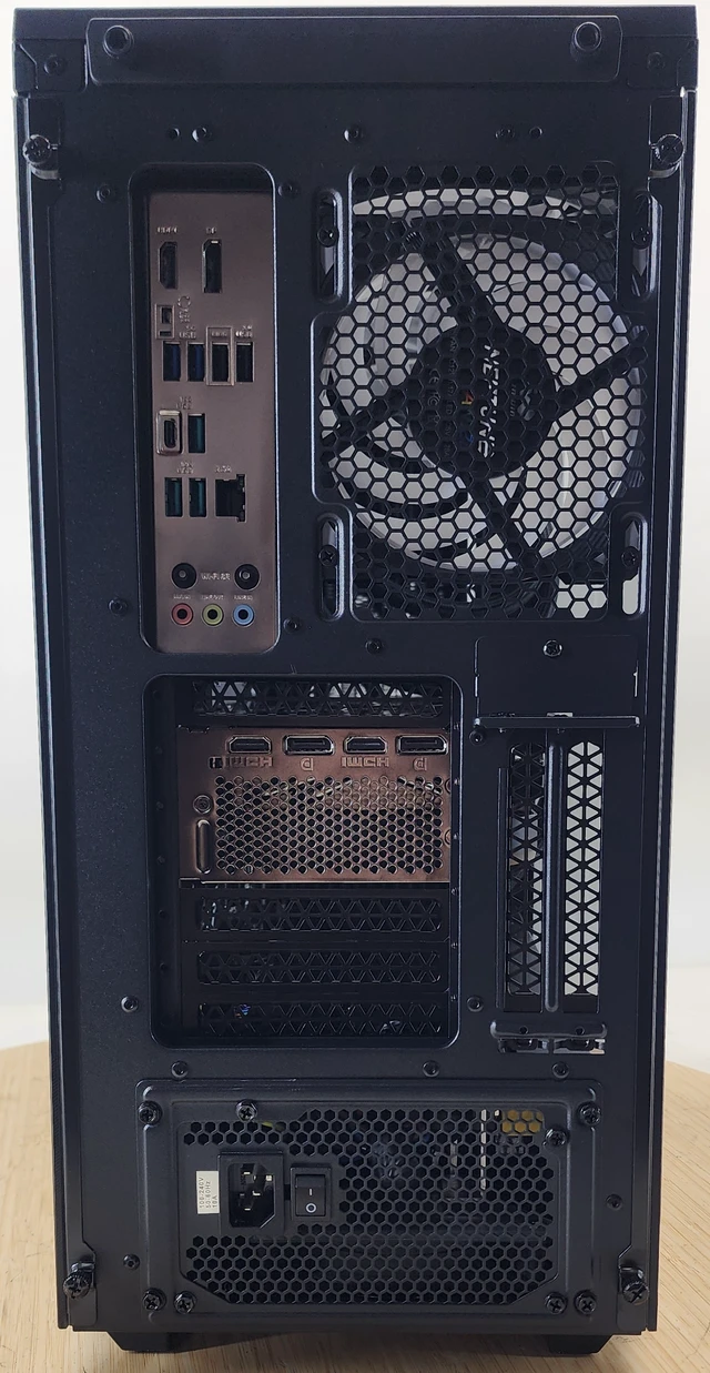 Alt view image 7 of 7 - Gaming PC Ryzen 7 7800X3D 16GB RAM 1TB SSD RTX 4070 Ti SUPER 16GB Win11 Computer