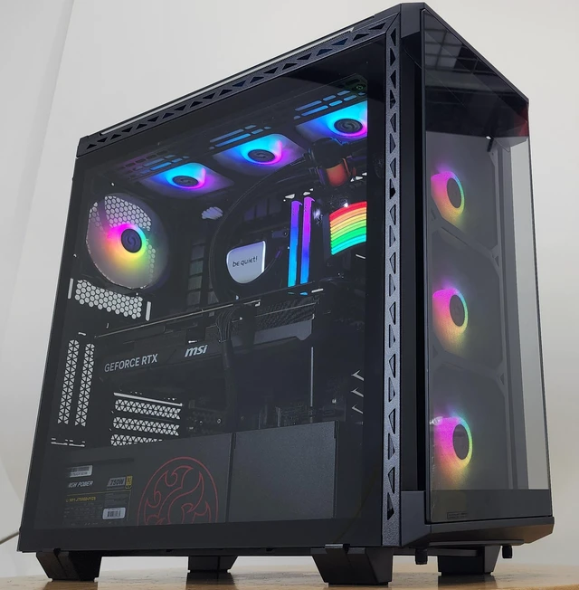 Main image of Gaming PC Ryzen 7 7700X 32GB RAM 1TB SSD RTX 4070 Ti SUPER 16GB Win11 Computer