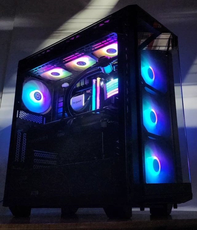Alt view image 3 of 7 - Gaming PC Ryzen 7 7700X 32GB RAM 1TB SSD RTX 4070 Ti SUPER 16GB Win11 Computer