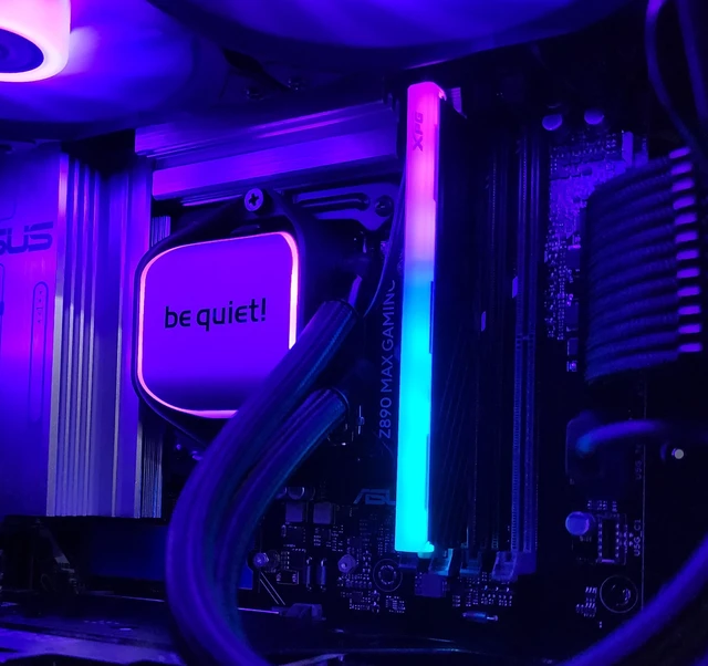 Alt view image 2 of 7 - Gaming PC Ultra 7 270K 16GB RAM 1TB SSD RX 9060 XT 16GB Windows 11 Computer