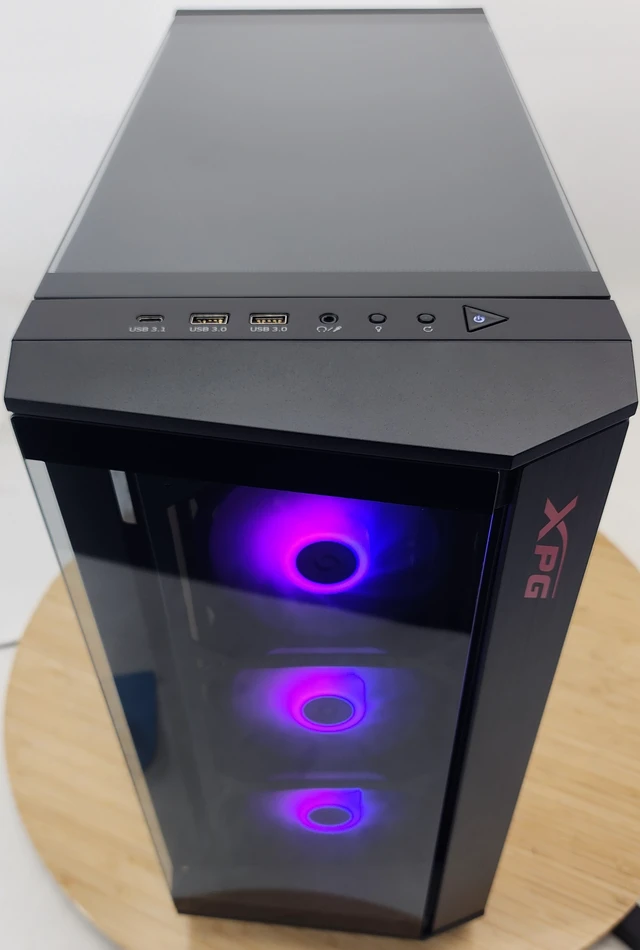 Alt view image 5 of 7 - Gaming PC Ultra 7 270K 16GB RAM 1TB SSD RX 9060 XT 16GB Windows 11 Computer