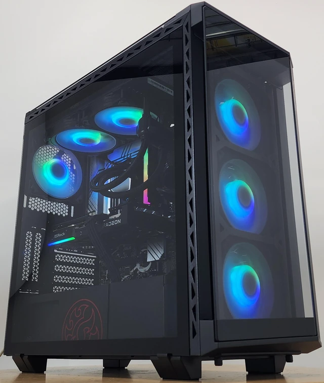 Main image of Gaming PC i5-14400F 16GB RAM 1TB SSD RX 9060 XT 16GB Windows 11 Computer