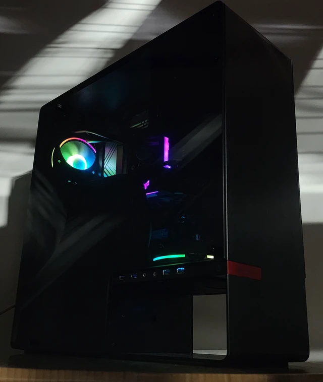 Alt view image 3 of 7 - Gaming PC i5-14400F 16GB RAM 500GB SSD RTX 3060 Ti 8GB Windows 11 Computer