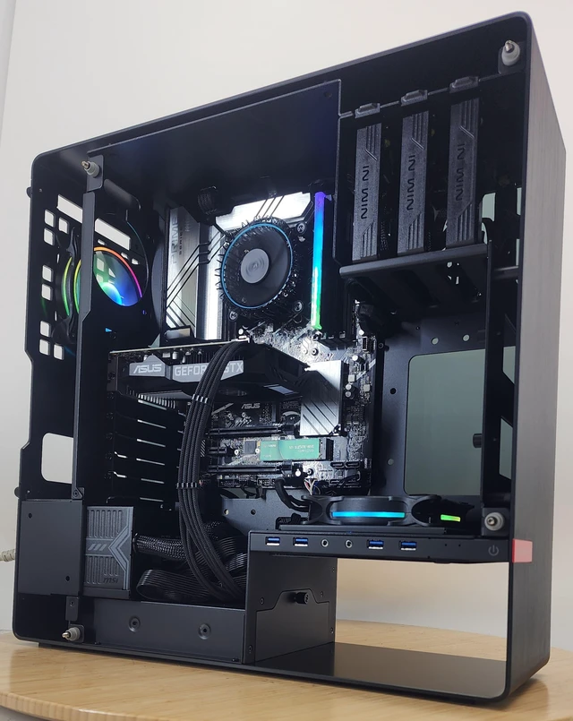 Alt view image 2 of 7 - Gaming PC i5-14400F 16GB RAM 1TB SSD GTX 1660 SUPER 6GB Windows 11 Computer