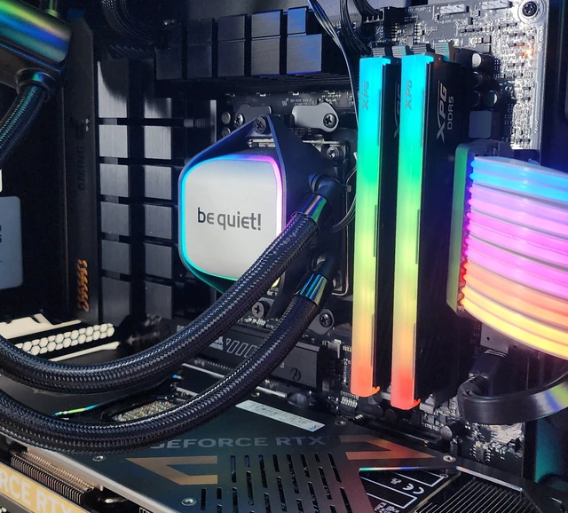 Alt view image 2 of 7 - Gaming PC Ryzen 7 7800X3D 32GB RAM 1TB SSD RTX 5070 Ti 16GB Windows 11 Computer