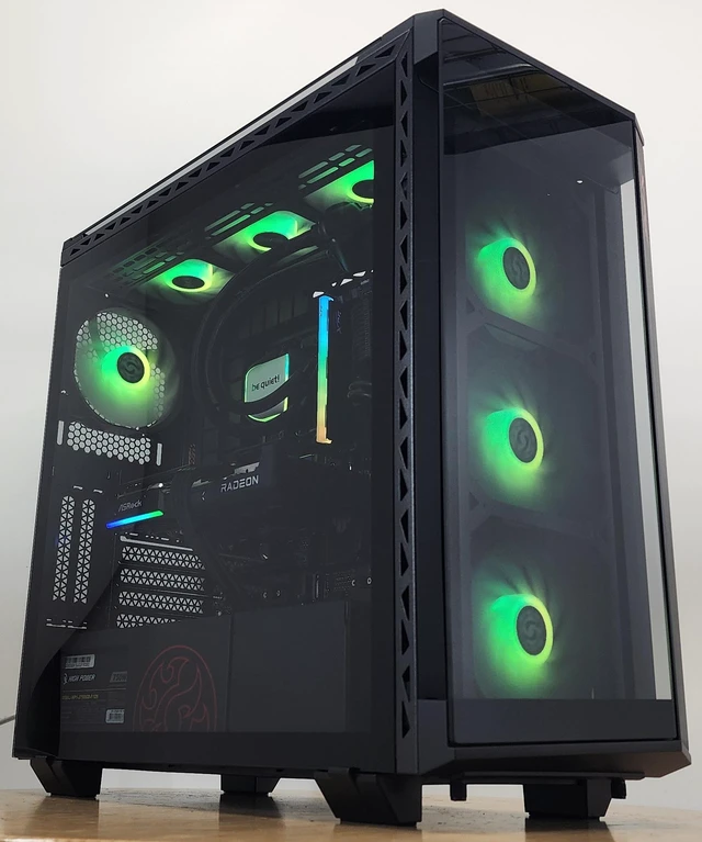 Main image of Gaming PC Ryzen 7 7800X3D 16GB RAM 1TB SSD RX 9060 XT 16GB Windows 11 Computer