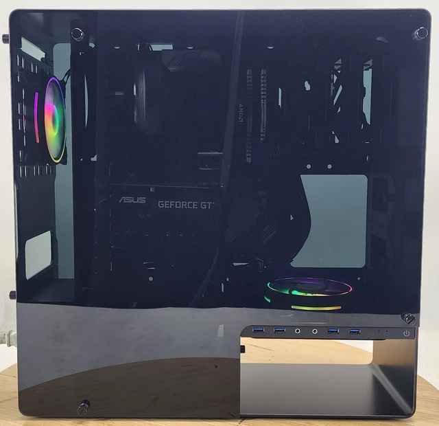 Alt view image 4 of 7 - Gaming PC Ryzen 5 5500 16GB RAM 500GB SSD GTX 1660 SUPER 6GB Win 11 Computer