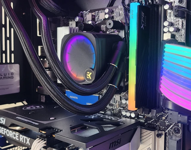 Alt view image 2 of 7 - Gaming PC Ryzen 5 7600X3D 16GB RAM 1TB SSD RTX 5060 8GB Windows 11 Computer
