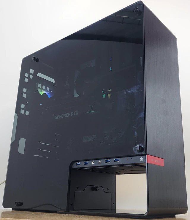 Main image of Gaming PC Ryzen 7 5700G 16GB RAM 500GB SSD RTX 3060 Ti 8GB Windows 11 Computer