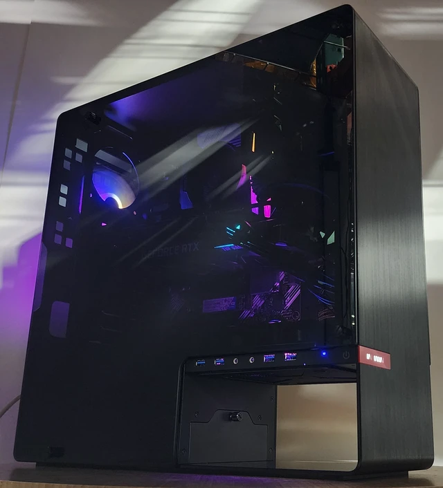 Alt view image 3 of 7 - Gaming PC Ryzen 7 5700G 16GB RAM 500GB SSD RTX 3060 Ti 8GB Windows 11 Computer