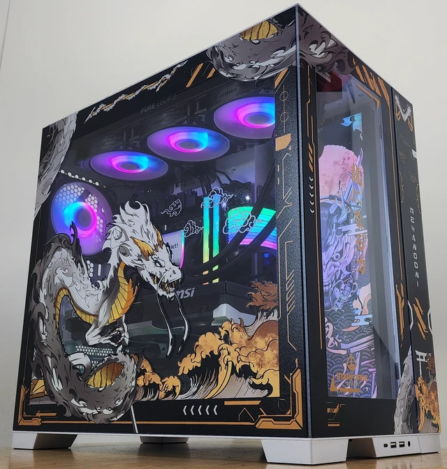 Main image of Gaming PC Ryzen 7 9800X3D 32GB RAM 2TB SSD RTX 5070 12GB Windows 11 Computer