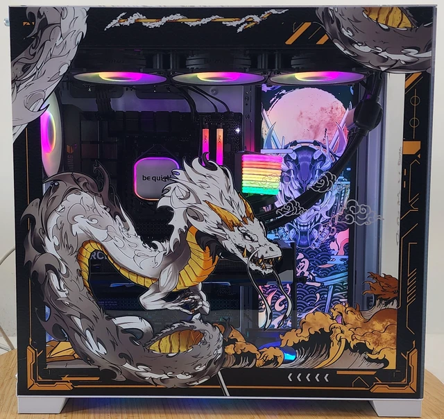 Alt view image 4 of 7 - Gaming PC Ryzen 7 9800X3D 32GB RAM 2TB SSD RTX 5070 12GB Windows 11 Computer