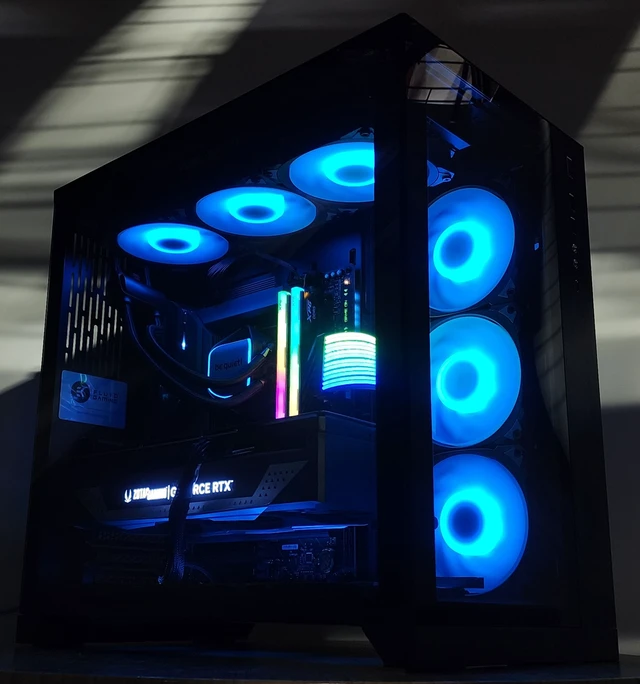 Alt view image 3 of 7 - Gaming PC Ultra 7 270K 32GB RAM 1TB SSD RTX 4070 Ti SUPER 16GB Win11 Computer