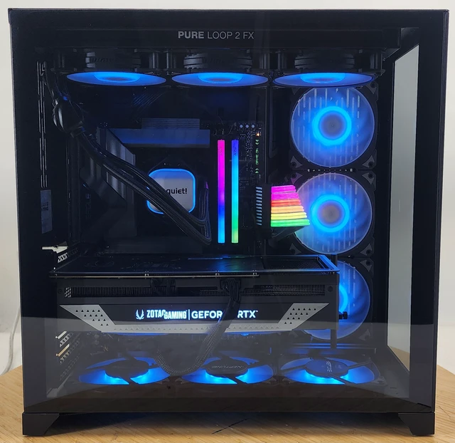 Alt view image 4 of 7 - Gaming PC Ultra 7 270K 32GB RAM 1TB SSD RTX 4070 Ti SUPER 16GB Win11 Computer