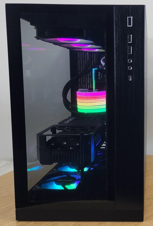 Alt view image 5 of 7 - Gaming PC i7-14700KF 32GB RAM 2TB SSD RTX 4080 16GB Windows 11 Computer