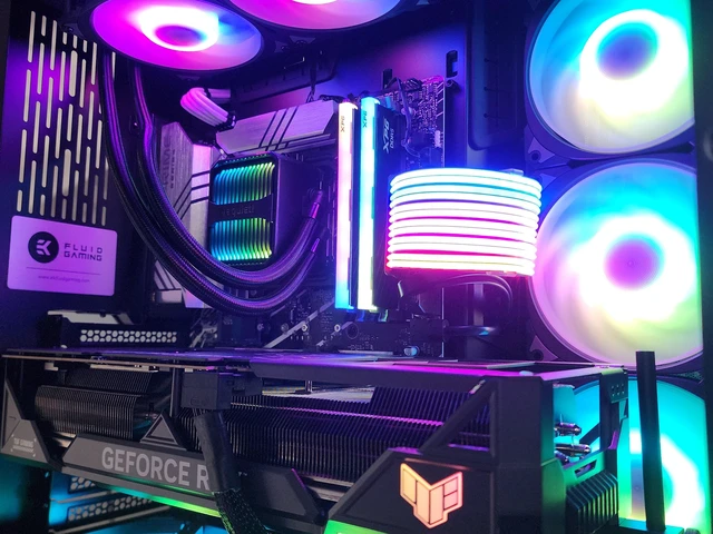 Alt view image 3 of 7 - Gaming PC i7-14700KF 32GB RAM 2TB SSD RTX 4080 16GB Windows 11 Computer