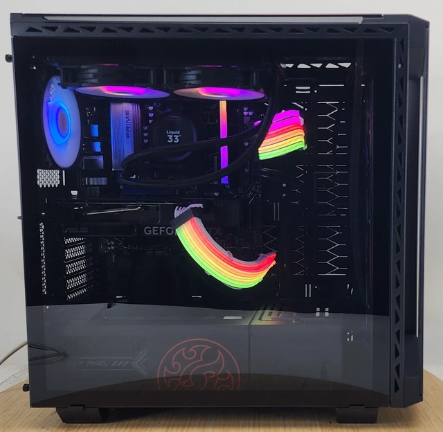 Alt view image 3 of 7 - Gaming PC Ryzen 5 7600X 16GB RAM 1TB SSD RTX 4060 8GB Windows 11 Computer