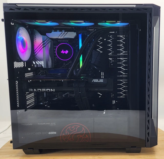Alt view image 3 of 7 - Gaming PC i7-14700KF 16GB RAM 1TB SSD RX 9070 16GB 16GB Windows 11 Computer