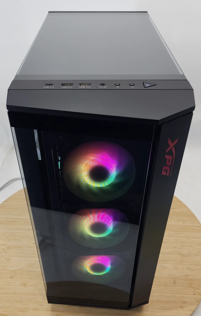 Alt view image 5 of 7 - Gaming PC i7-14700KF 16GB RAM 1TB SSD RTX 3060 Ti 8GB Windows 11 Computer