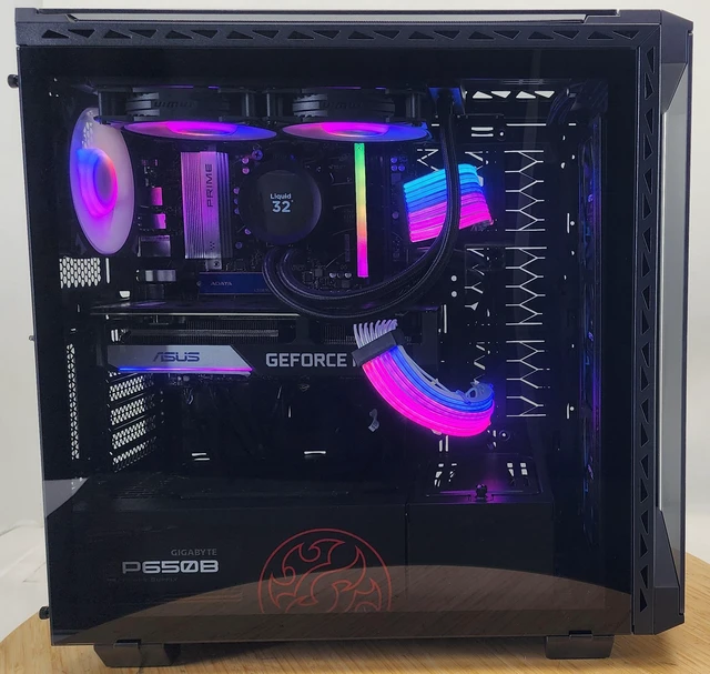 Alt view image 3 of 5 - Gaming PC Ryzen 5 7600X 16GB RAM 1TB SSD RTX 3070 8GB Windows 11 Computer