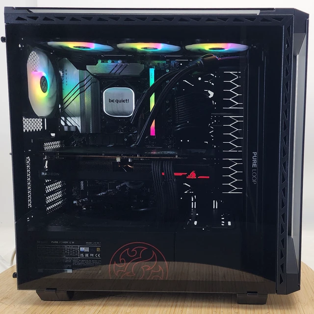 Alt view image 4 of 7 - Gaming PC i7-14700KF 16GB RAM 1TB SSD RX 6800 XT 16GB Windows 11 Computer
