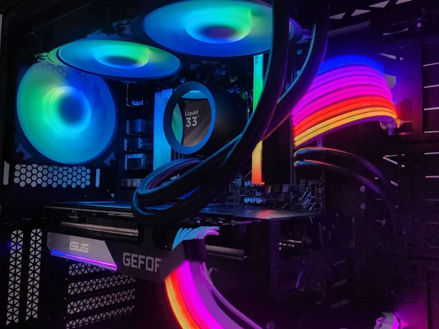 Alt view image 4 of 5 - Gaming PC Ryzen 5 7600X 16GB RAM 1TB SSD RTX 3070 8GB Windows 11 Computer