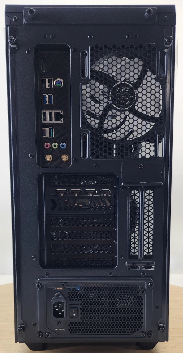 Alt view image 7 of 7 - Gaming PC i7-14700KF 16GB RAM 1TB SSD RX 6800 XT 16GB Windows 11 Computer