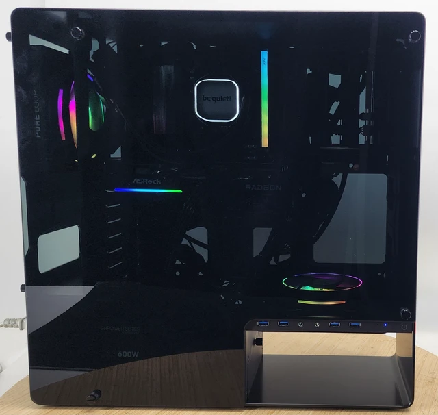 Alt view image 3 of 7 - Gaming PC Ryzen 5 9600X 16GB RAM 500GB SSD RX 9060 8GB Windows 11 Computer