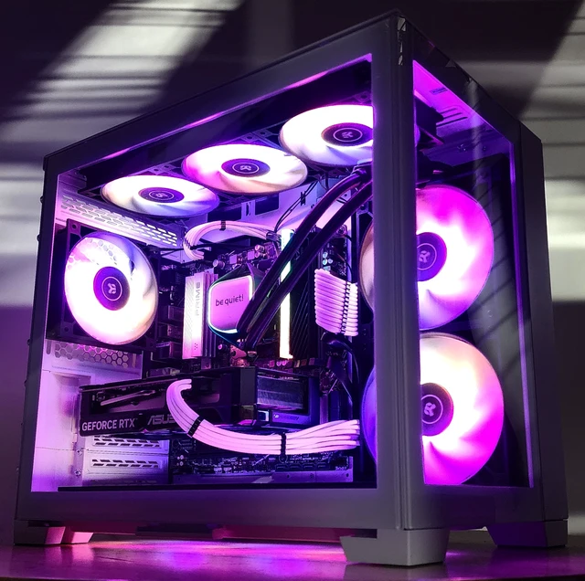 Alt view image 3 of 7 - Gaming PC Ryzen 7 7700X 16GB RAM 1TB SSD RTX 5060 Ti 16GB Windows 11 Computer