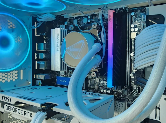 Alt view image 2 of 7 - Gaming PC Ryzen 5 9600X 16GB RAM 1TB SSD RTX 5060 8GB Windows 11 Computer
