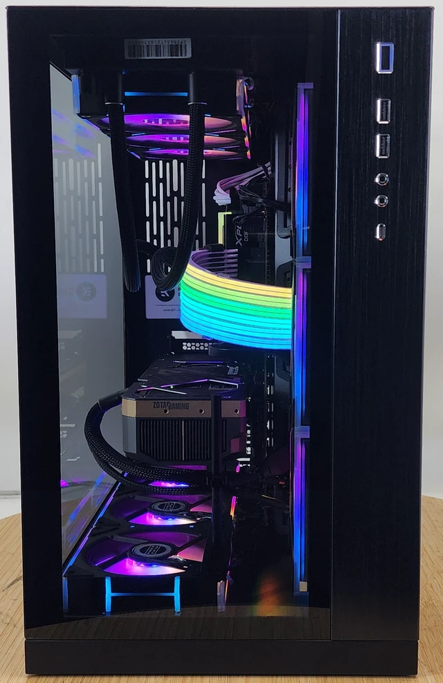 Alt view image 5 of 7 - Gaming PC Ryzen 7 9800X3D 32GB RAM 2TB SSD RTX 5080 16GB Windows 11 Computer