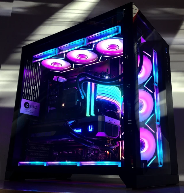 Alt view image 3 of 7 - Gaming PC Ryzen 7 9800X3D 32GB RAM 2TB SSD RTX 5080 16GB Windows 11 Computer