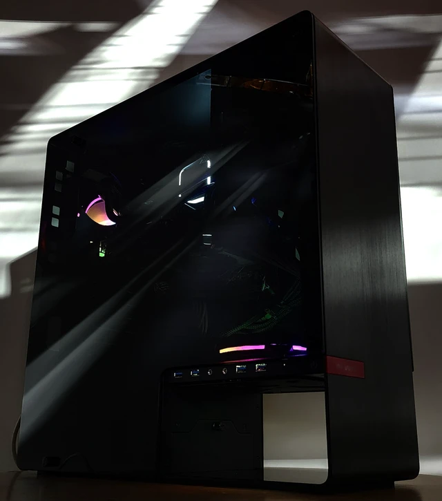 Alt view image 2 of 7 - Gaming PC Ryzen 5 9600X 16GB RAM 500GB SSD RTX 5060 8GB Windows 11 Computer