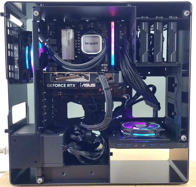 Alt view image 4 of 7 - Gaming PC Ryzen 5 9600X 16GB RAM 500GB SSD RTX 5060 8GB Windows 11 Computer