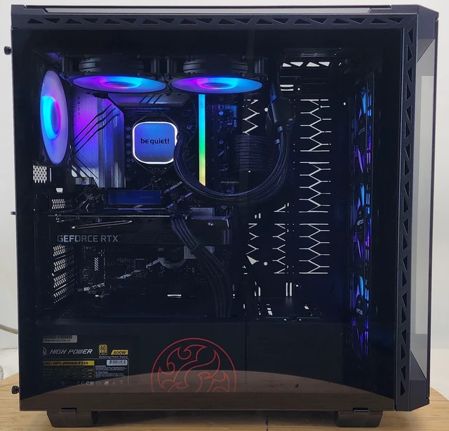 Alt view image 4 of 7 - Gaming PC i5-14400F 16GB RAM 1TB SSD RTX 3070 8GB Windows 11 Computer