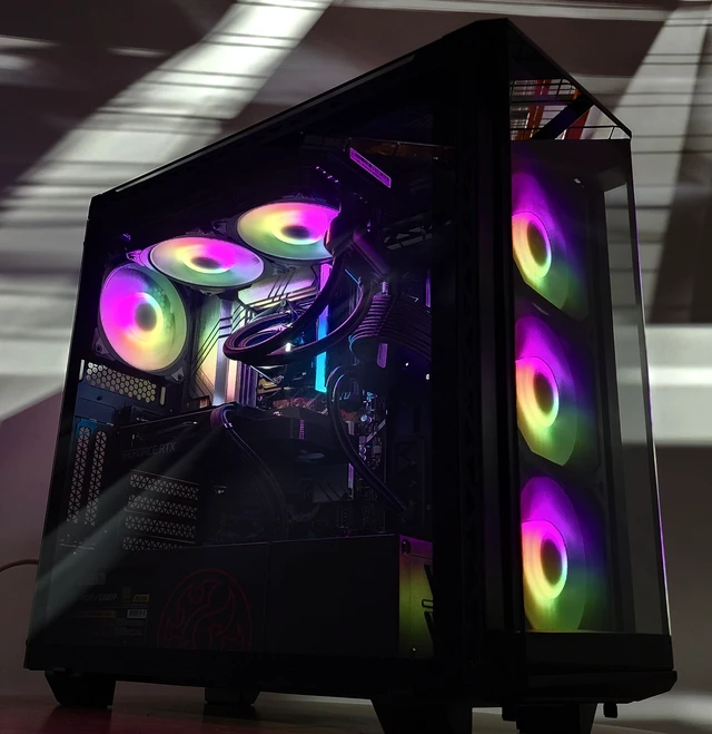 Alt view image 3 of 7 - Gaming PC i5-14400F 16GB RAM 1TB SSD RTX 3070 8GB Windows 11 Computer
