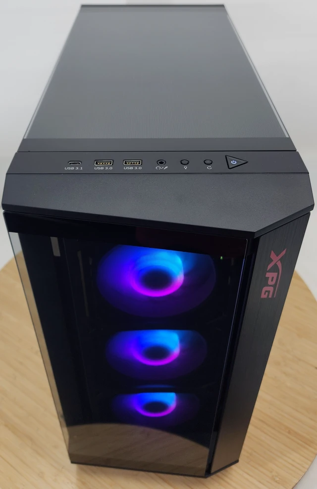 Alt view image 5 of 7 - Gaming PC Ryzen 7 7700X 16GB RAM 1TB SSD RTX 5070 12GB Windows 11 Computer