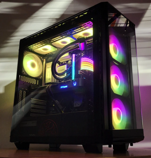 Alt view image 3 of 7 - Gaming PC Ryzen 7 7700X 16GB RAM 1TB SSD RTX 5070 12GB Windows 11 Computer