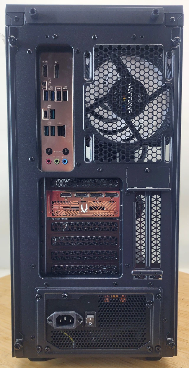 Alt view image 7 of 7 - Gaming PC Ryzen 7 7700X 16GB RAM 1TB SSD RTX 5070 12GB Windows 11 Computer