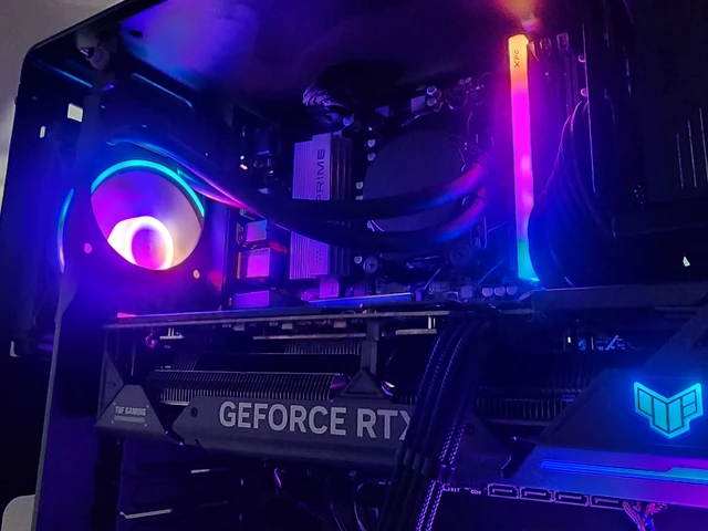 Alt view image 2 of 6 - Gaming PC Ryzen 5 7600X 16GB RAM 1TB SSD RTX 4070 12GB Windows 11 Computer