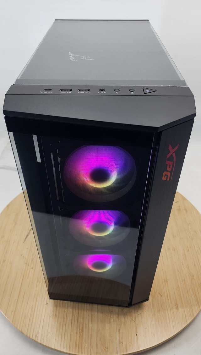 Alt view image 5 of 7 - Gaming PC i5-14400F 16GB RAM 500GB SSD RTX 3060 12GB Windows 11 Computer