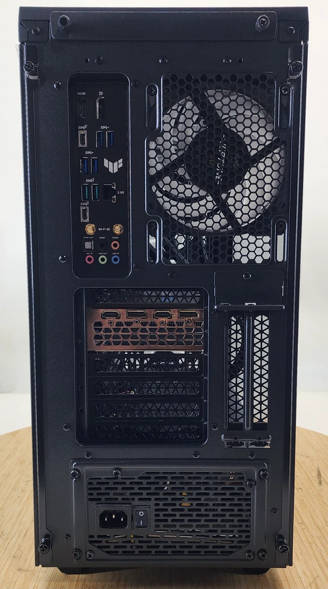 Alt view image 7 of 7 - Gaming PC i5-14400F 16GB RAM 500GB SSD RTX 3060 12GB Windows 11 Computer