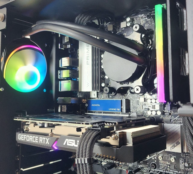 Alt view image 2 of 7 - Gaming PC Ryzen 7 7700X 16GB RAM 1TB SSD RTX 3060 12GB Windows 11 Computer