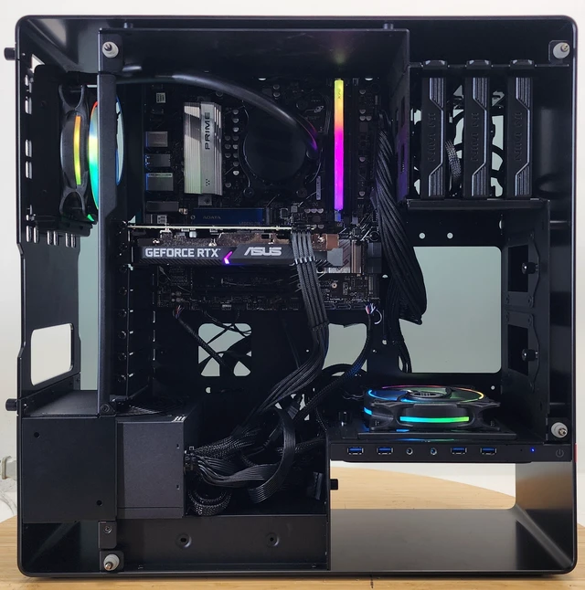 Alt view image 4 of 7 - Gaming PC Ryzen 7 7700X 16GB RAM 1TB SSD RTX 3060 12GB Windows 11 Computer