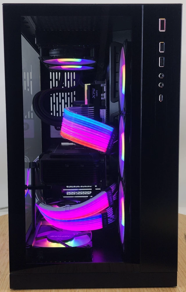 Alt view image 5 of 7 - Gaming PC Ryzen 7 7700X 32GB RAM 1TB SSD RX 9070 XT 16GB Windows 11 Computer