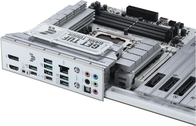 Alt view image 6 of 7 - ASUS TUF Gaming Z890-PRO WiFi Z890 LGA 1851 ATX Motherboard, Intel® Core Ultra Series 2 Ready, Advanced AI PC-Ready, 16+1+2+1 Stages, DDR5, PCIe® 5.0, Thunderbolt 4 Type-C, 4X M.2, Wi-Fi 7, 2.5Gb