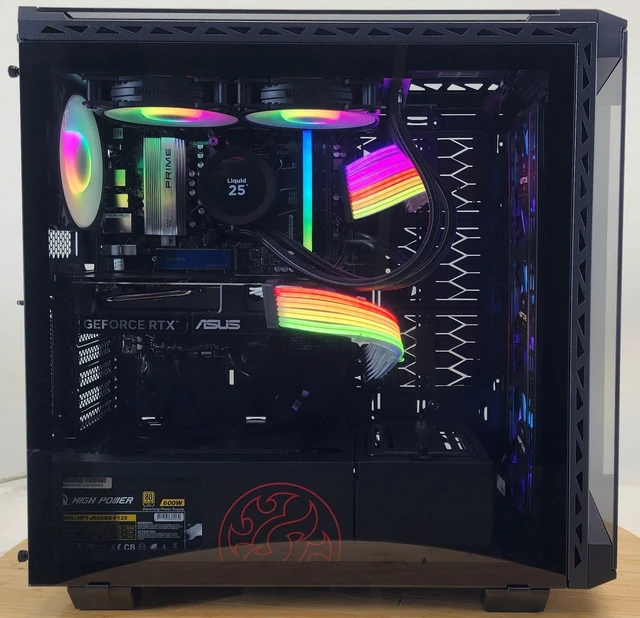 Alt view image 4 of 7 - Gaming PC Ryzen 5 9600X 16GB RAM 1TB SSD RTX 5060 Ti 16GB Windows 11 Computer